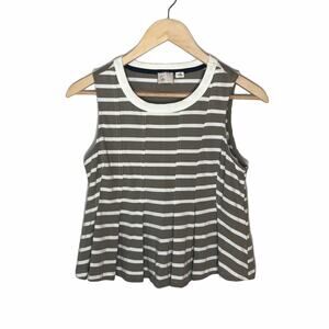 Anthropologie 9H15 STCL Women's Size X Small Striped Blouse Top Shirt Preloved